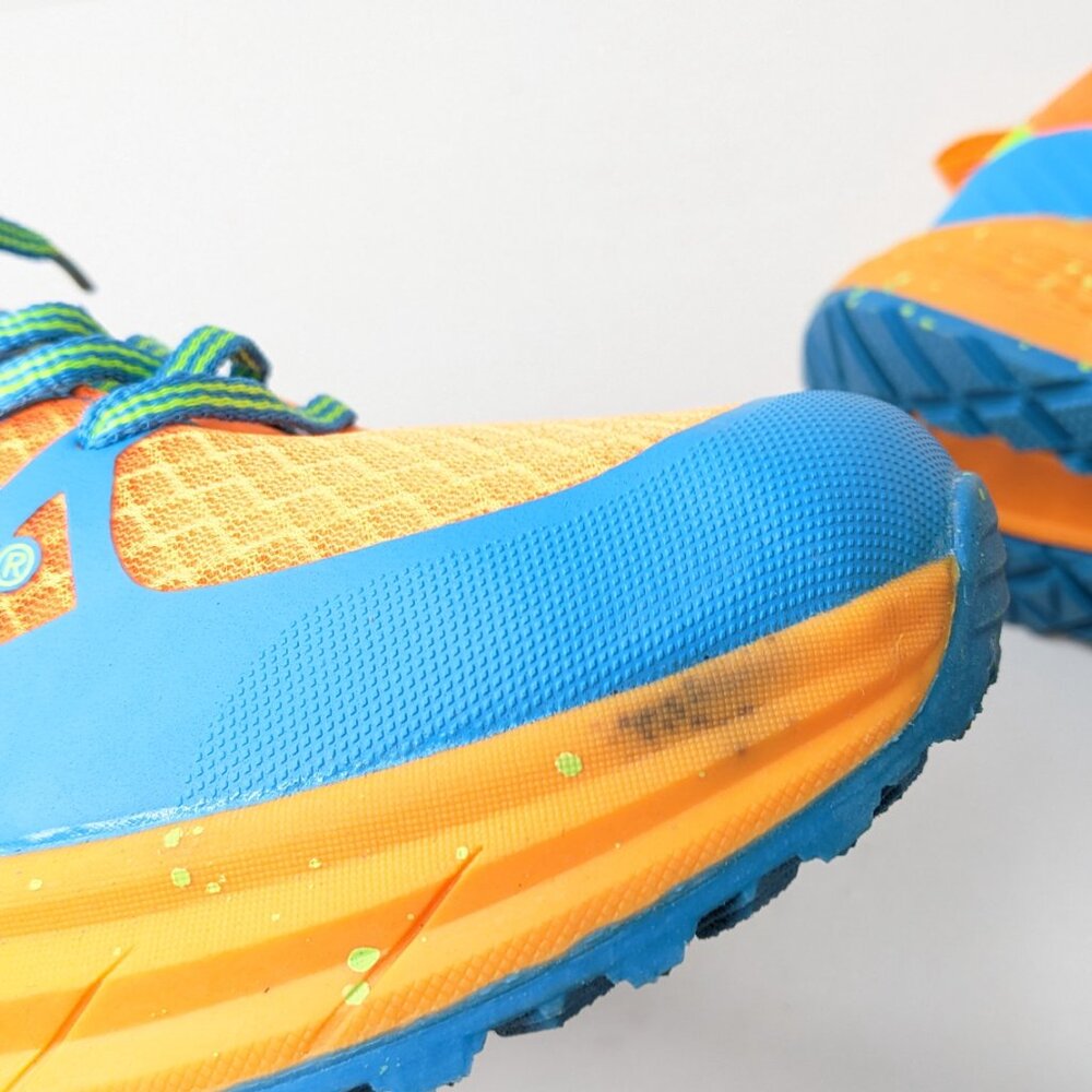 Hi-Tec Destructor Logo Hiking Boots, Blue/Orange, Men's 9 M - Picture 6 of 8